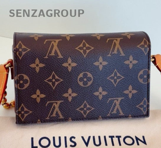 Louis Vuitton Steamer Mini Monogram Shoulder Bag Crossbody Brown Gold Women