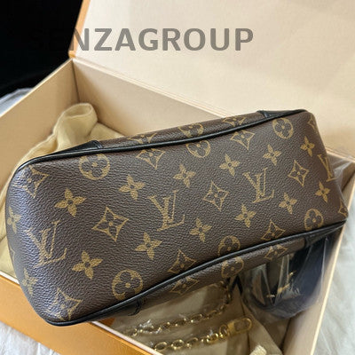 Louis Vuitton Boulogne Monogram Chain Shoulder Crossbody Bag - Classic Fashion