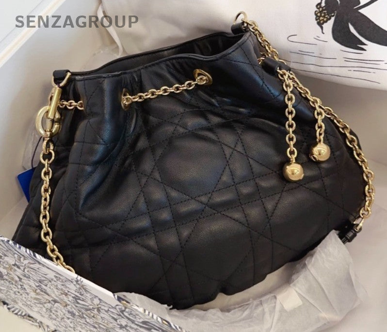 Chirstian Dior Summer Series AMMI Drawstring Shoulder bag