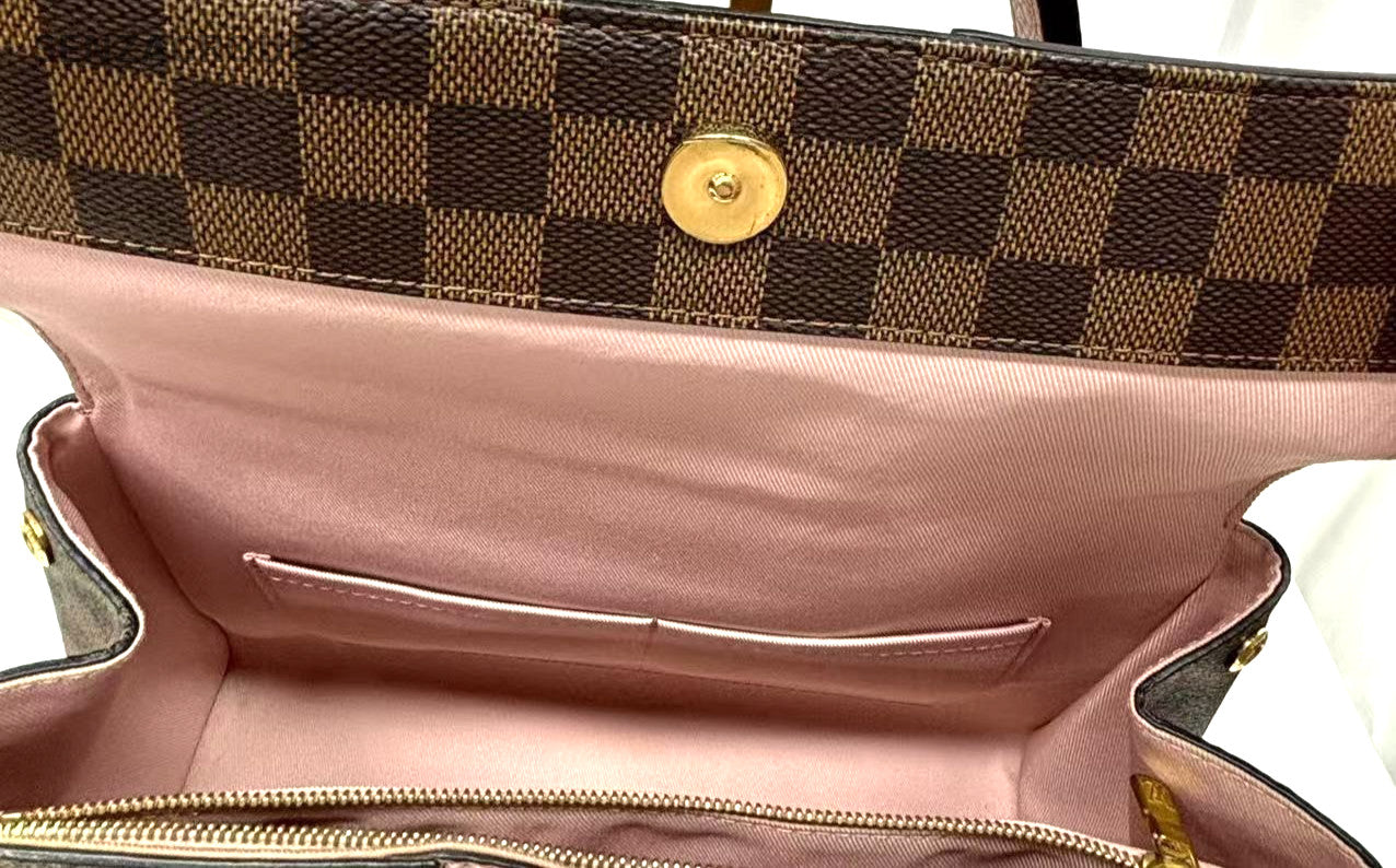 Louis Vuitton Damier Cluny Monogram with pink Shoulder bag