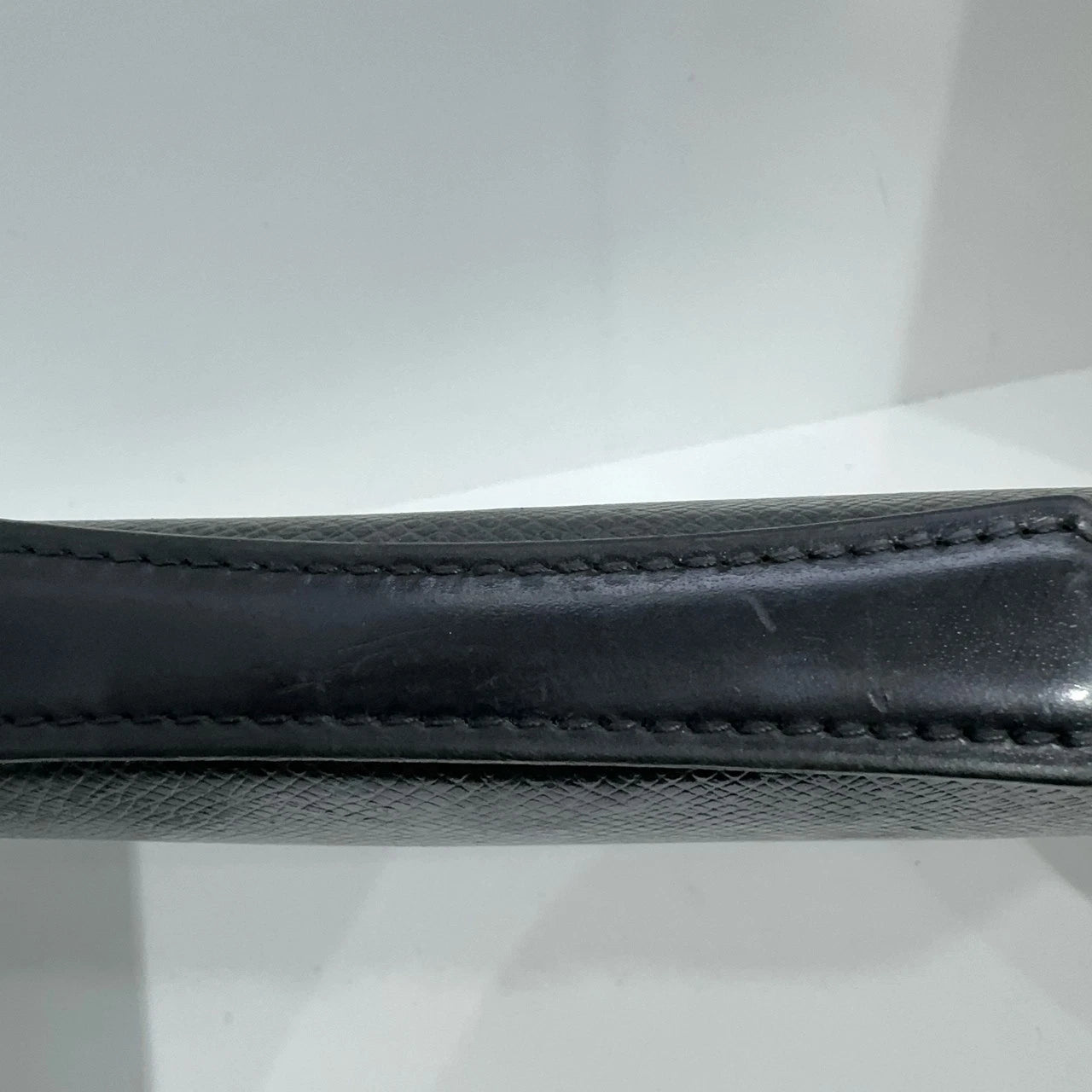Louis Vuitton Black Leather Clutch Wallet Card Holder For Women