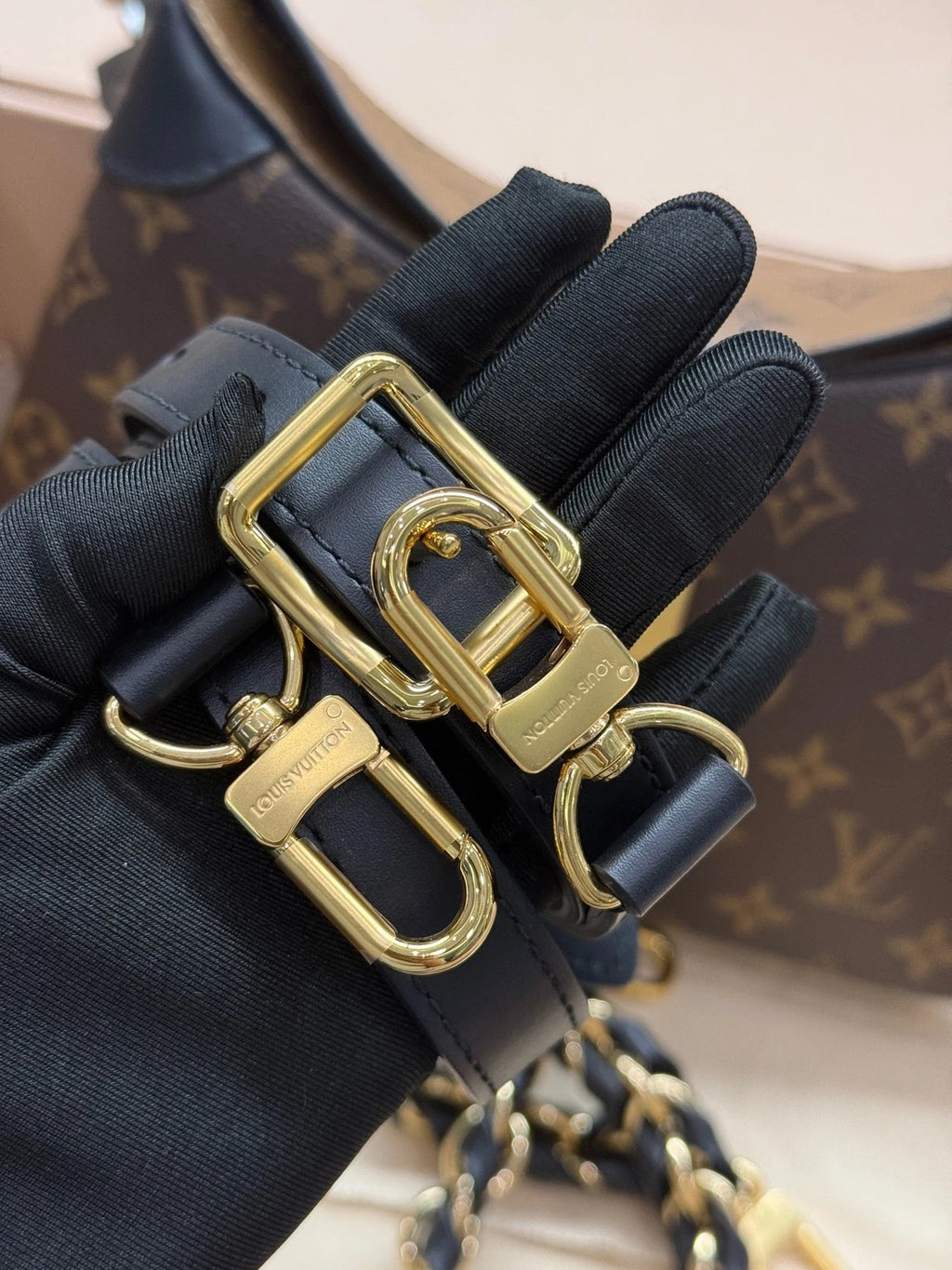 Louis Vuitton Twinny Shoulder Bag Canvas For Women