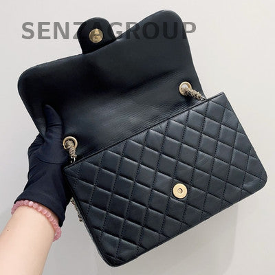 Chanel Black Lambskin Westminster Pearl Chain Shoulder Bag
