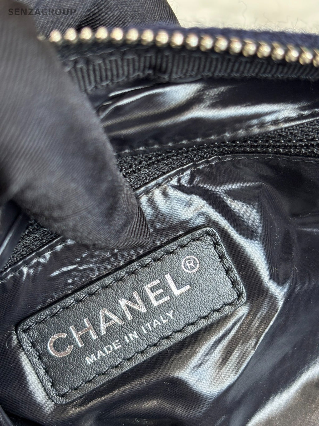 CHANEL Burger Series Top Handle bag Limited Edition Women Black Blue