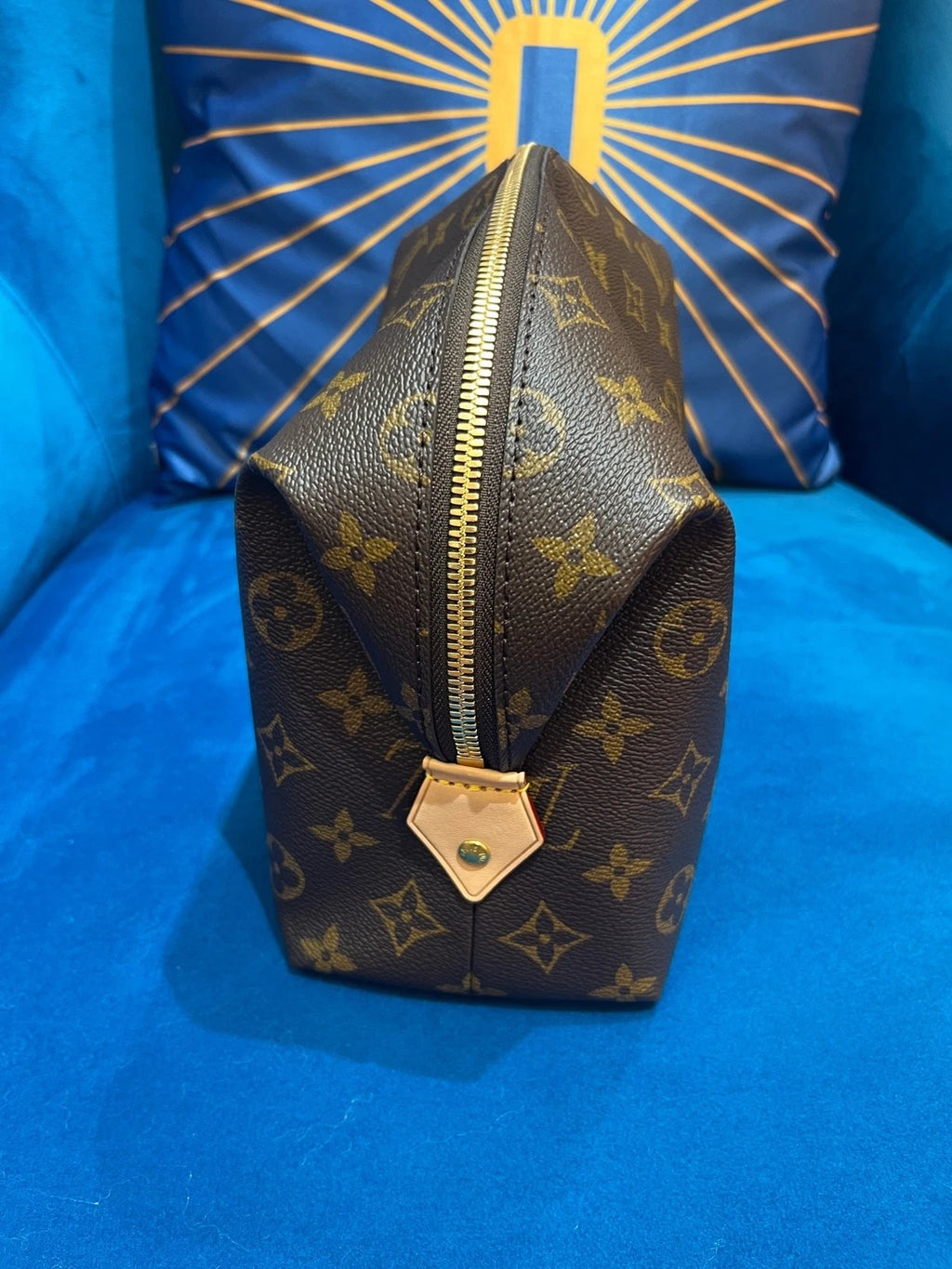 Louis Vuitton Monogram Large Canvas Cosmetic Pouch For Women