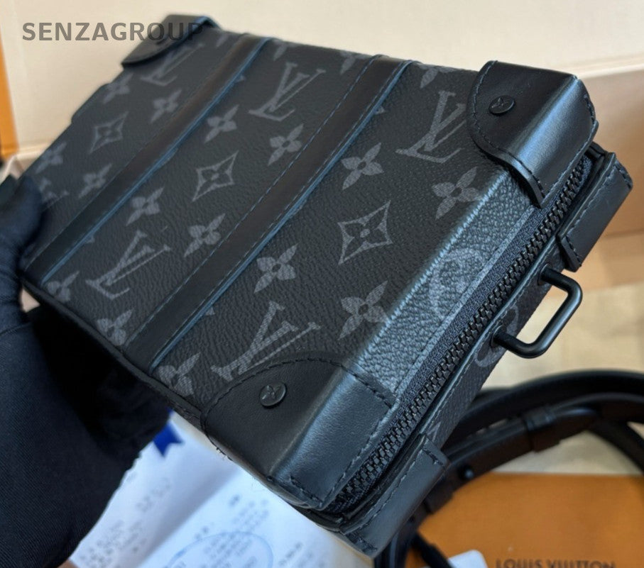 Louis Vuitton Monogram Trunk Black Shoulder bag Cross body Almost Brand NEW