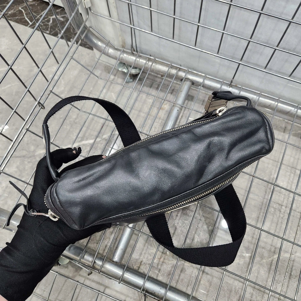 YSL Black Shoulder Waist Chest Bag For Women