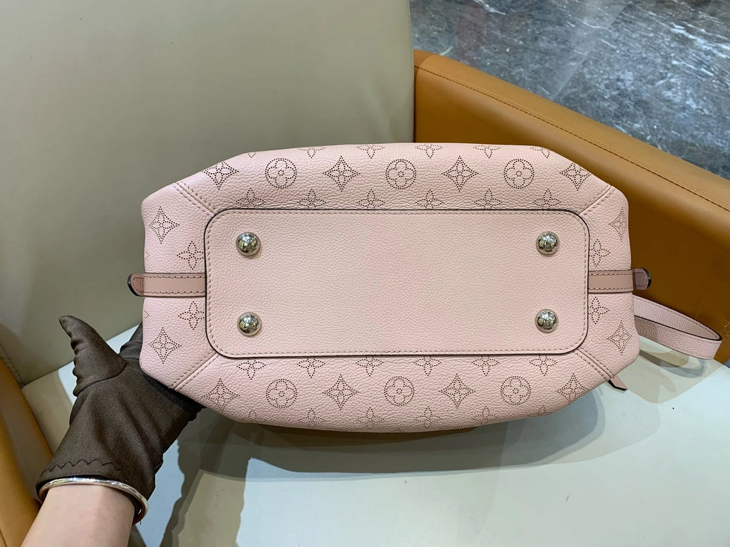 Louis Vuitton Pink Mahina Handbag Crossbody Bag For Women