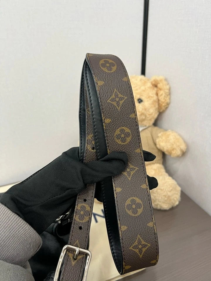 Louis Vuitton Black Carryall Tote Shoulder Bag For Women