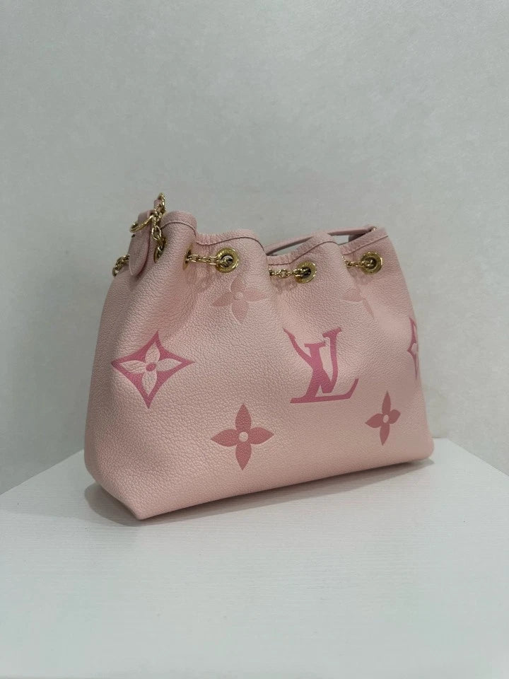 Louis Vuitton Pink Strawberry Drawstring Bucket Handbag For Women
