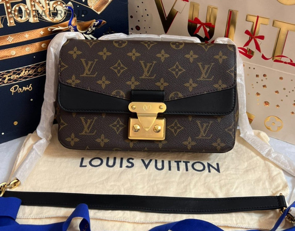 Louis Vuitton Marceau Monogram Chain Shoulder bag Crossbody Chip Version Women