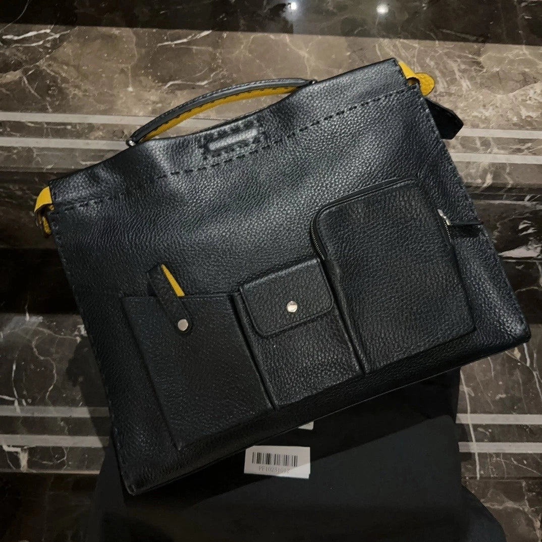 Fendi Peekaboo Women's Leather Handbag Shoulder Crossbody Bag