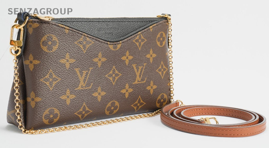 Louis Vuitton Monogram M41639 Pallas Clutch  Shoulder Bag