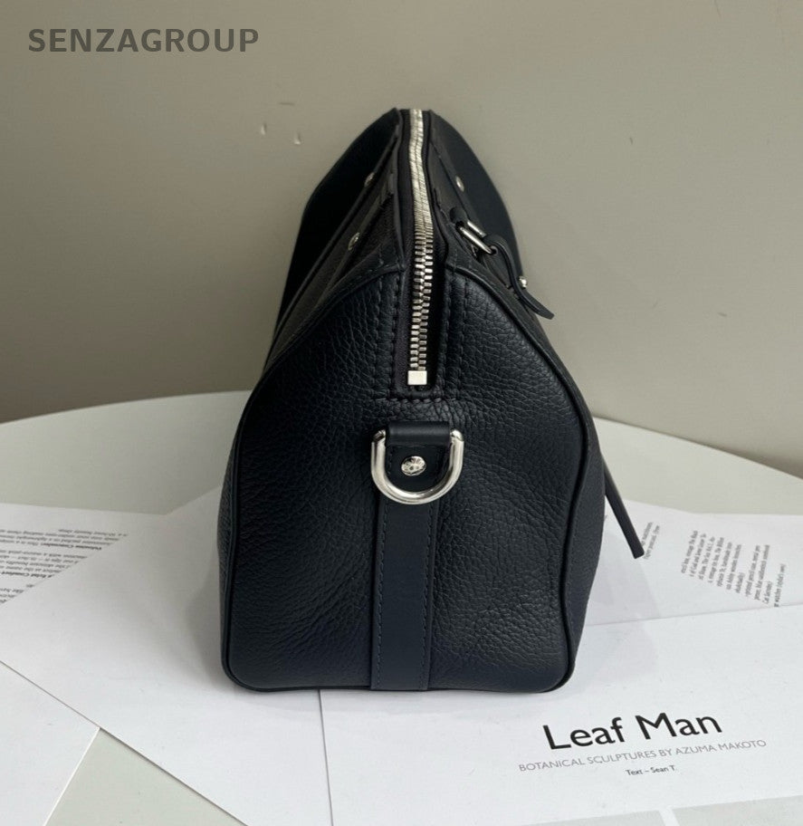 Louis Vuitton City Keepall All Leather Deep Blue Shoulder bag Classic