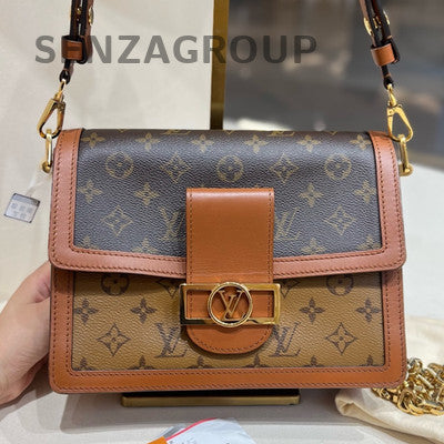 Louis Vuitton Daphne Medium Monogram Chain Crossbody Bag Women Classic