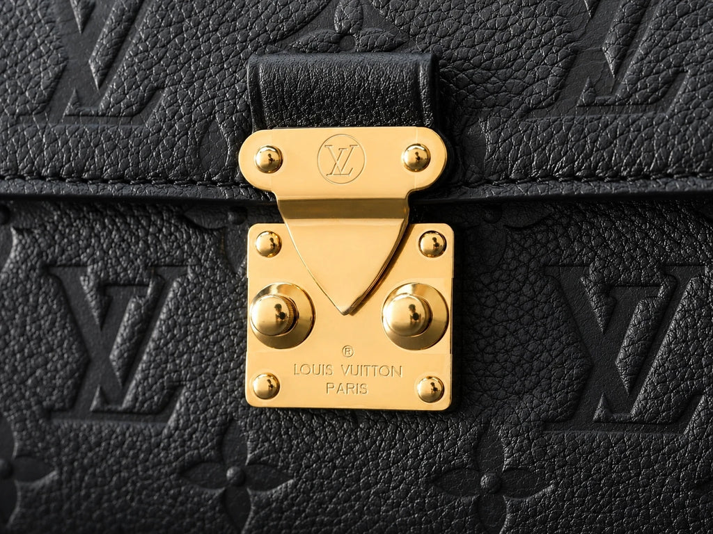 Louis Vuitton Pochette Metis East West Monogram Empreinte Chain Shoulder Bag