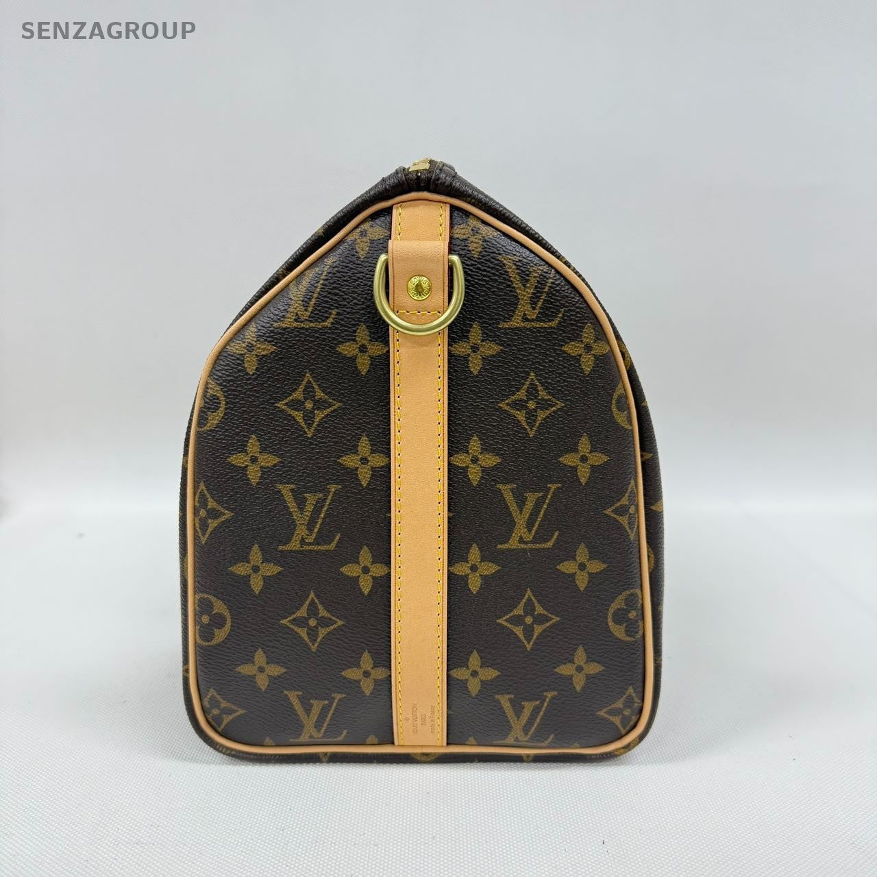 SJ0001 Louis Vuitton Speedy Shoulder Bag 30 Brown Canvas