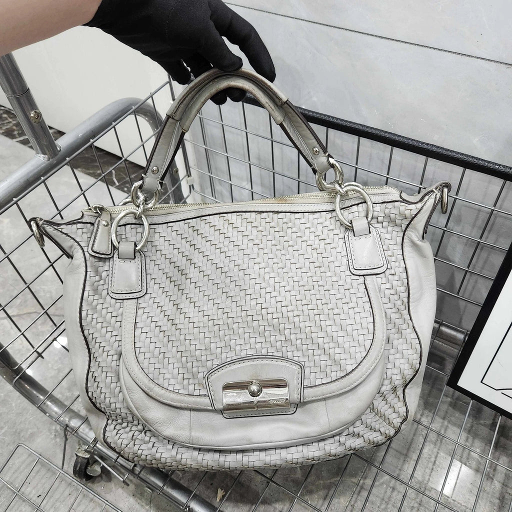Coach Woven Tote Handbag for Women