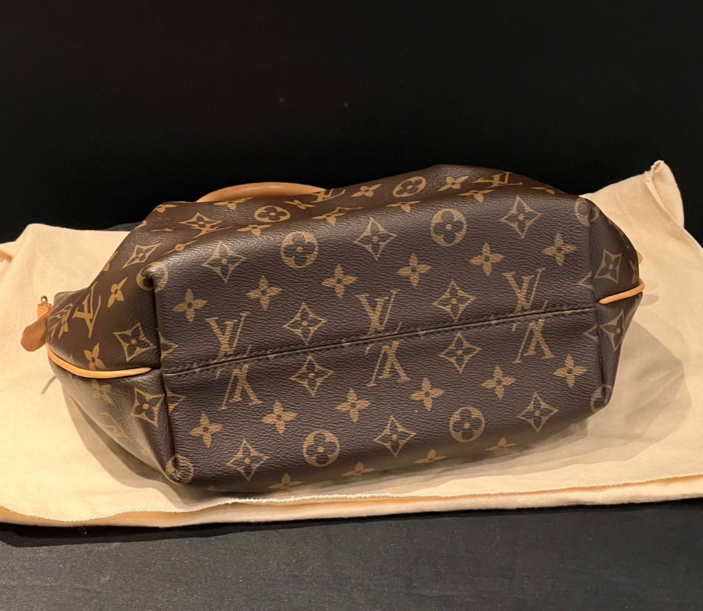Louis Vuitton Monogram Canvas PM Top Handle Crossbody Brown Gold  Women Classic