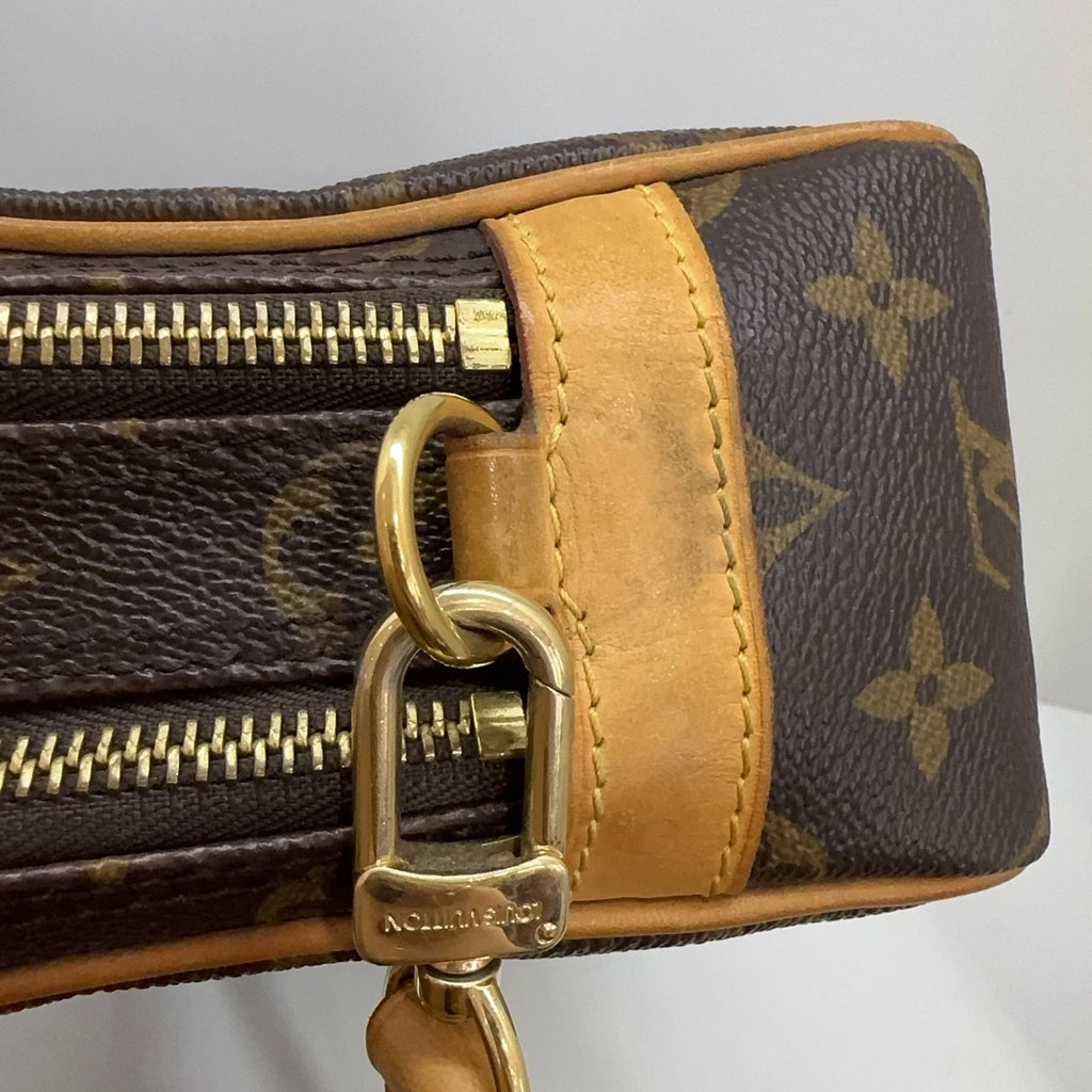 Louis Vuitton Limited Edition Monogram Panda Graphic Clutch For Women