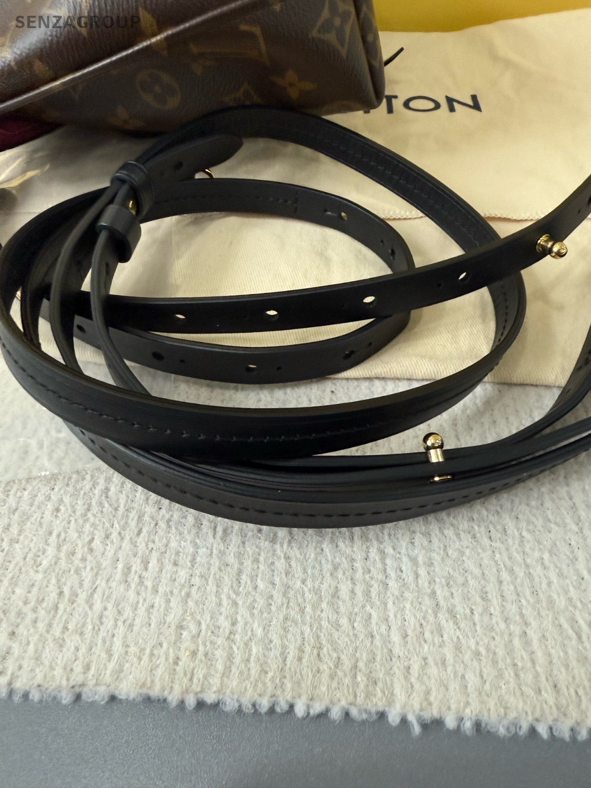 Louis Vuitton Montsouris Bb Monogram BackPack Top Handle Shoulder bag M45516