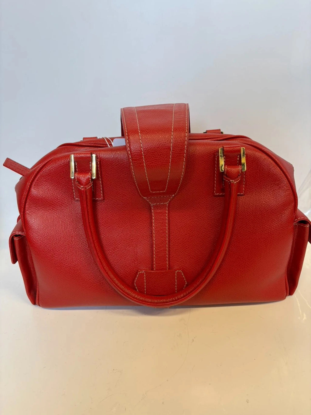 SJ0001 XP01682 LOEWE Traveler Bowling Handbag