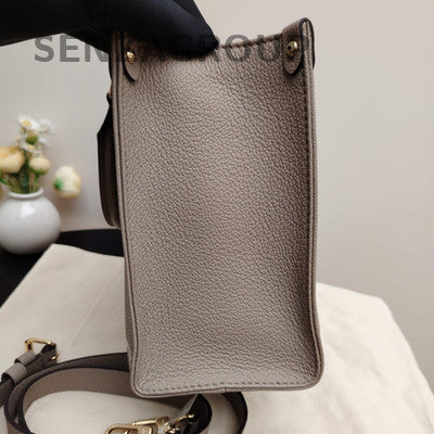 Louis Vuitton OnTheGo GM Monogram Grey Gold Tote Bag for Women