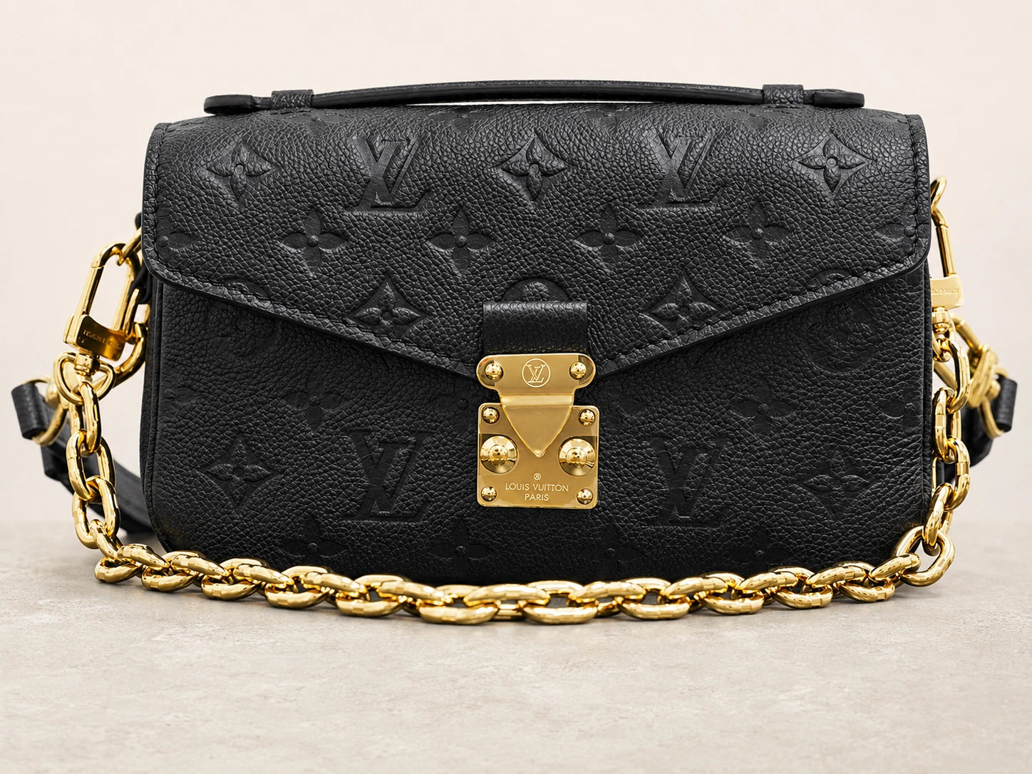 Louis Vuitton Pochette Metis East West Monogram Empreinte Handbag Shoulder Bag