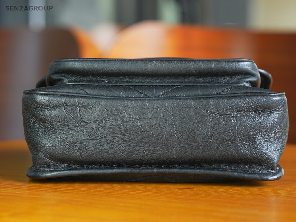 Saint Laurent YSL Niki medium Black Leather Shoulder Crossbody bag