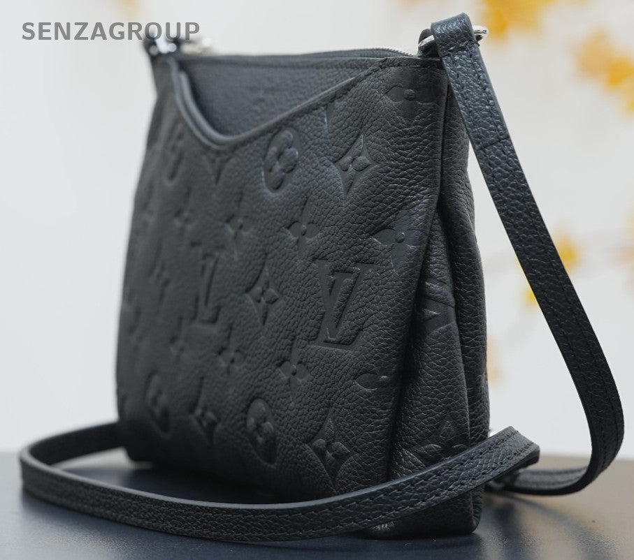 Louis Vuitton Monogram Pallas Clutch Black Empreinte Shoulder bag Crossbody