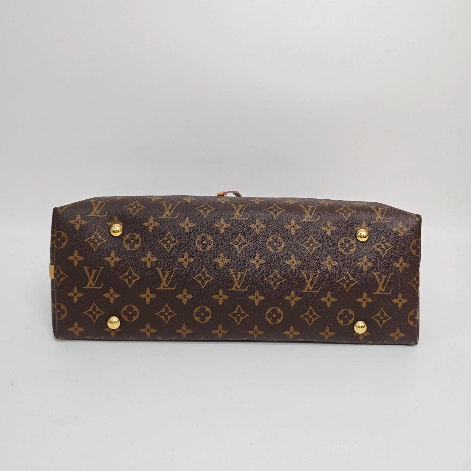 Louis Vuitton Carryall Monogram Canvas Tote Bag Excellent
