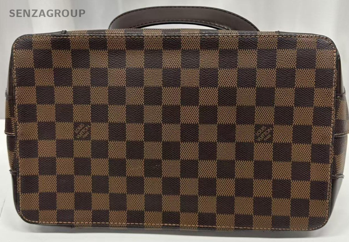 Louis Vuitton Damier Monogram Hampstead Handbag Brown