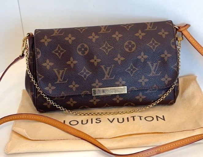 Louis Vuitton Favourite Monogram Chain Shoulder bag Crossboyd Vintage Women