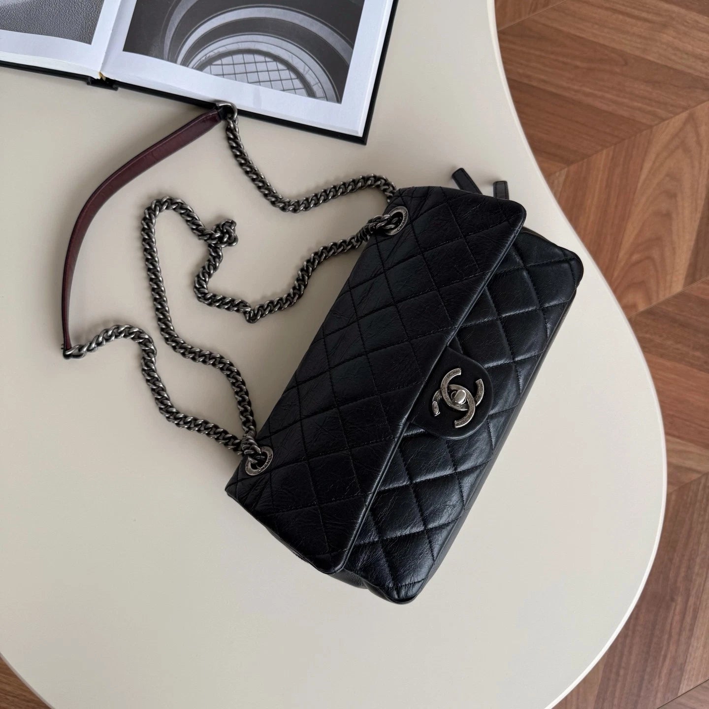 Chanel Mumbai Series Classic Flap Medium Shoulder Crossbody Bag