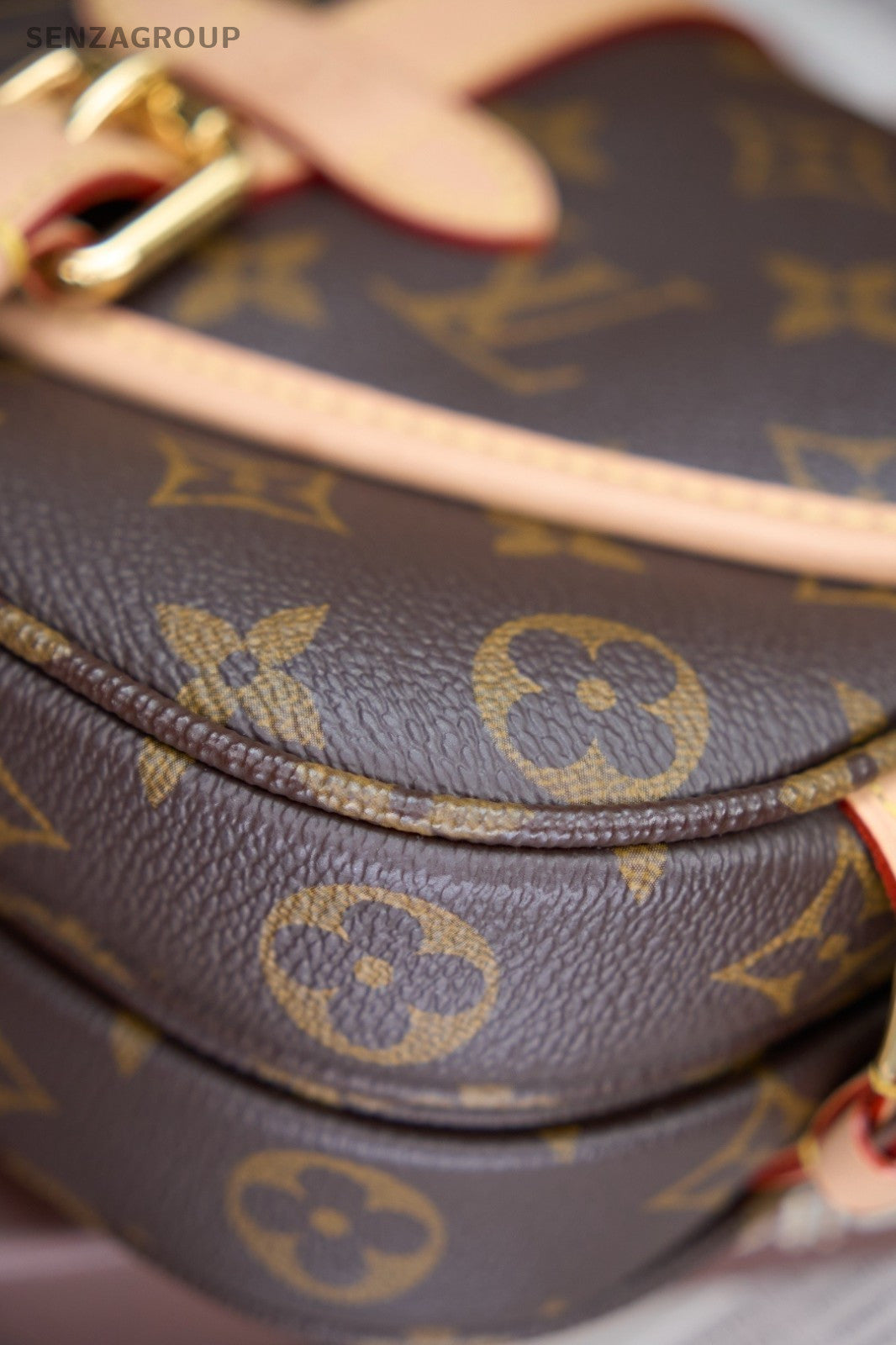 Louis Vuitton Gemini BB Monogram Shoulder Crossbody Bag Brown Women