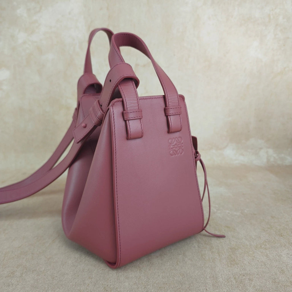 Loewe Hammock Small Pink Shoulder Crossbody Bag For Women