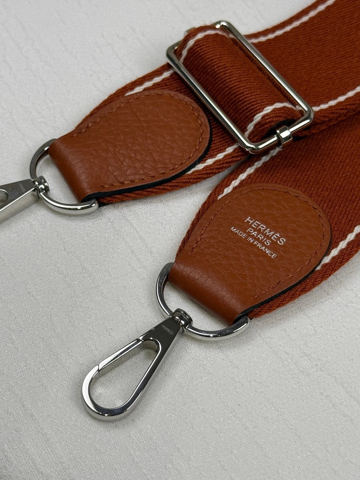 Hermes Evelyne Brown TC Leather Silver Hardware Shoulder Bag For Women