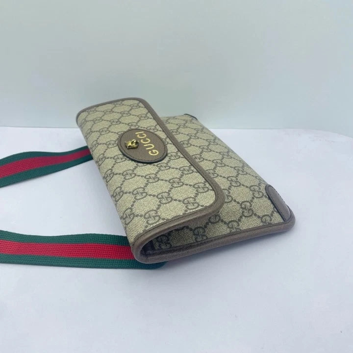 Gucci GG Supreme Canvas Waist Chest Bag For Women