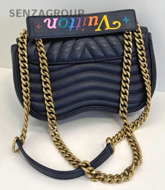 Louis Vuitton New wave PM Rainbow Logo Chain Strap Crossbody Shoulder bag Women