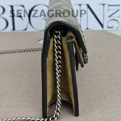Gucci Dionysus Mini Suede Chain Shoulder Bag Silver Hardware Women's Fashion
