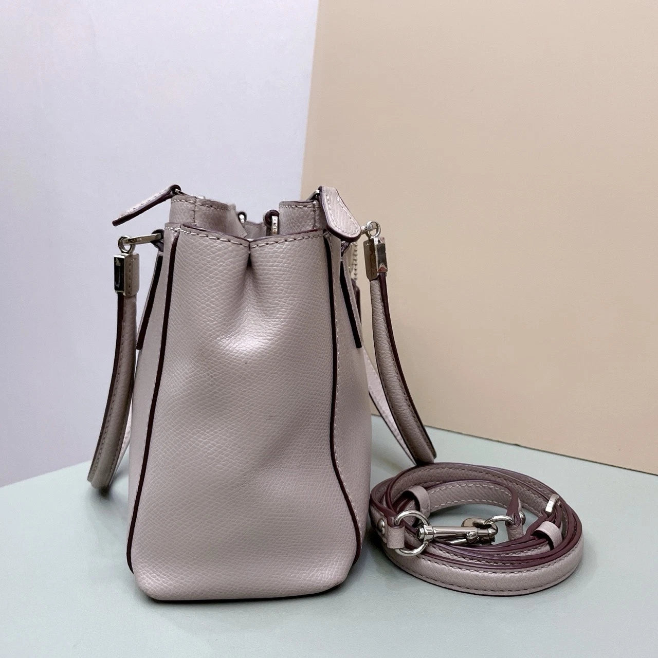 Coach Nude Pink Small Handbag Crossbody Bag For Women