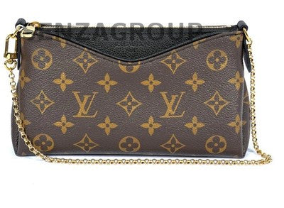 Louis Vuitton Monogram Pallas Clutch  Shoulder Bag M41639