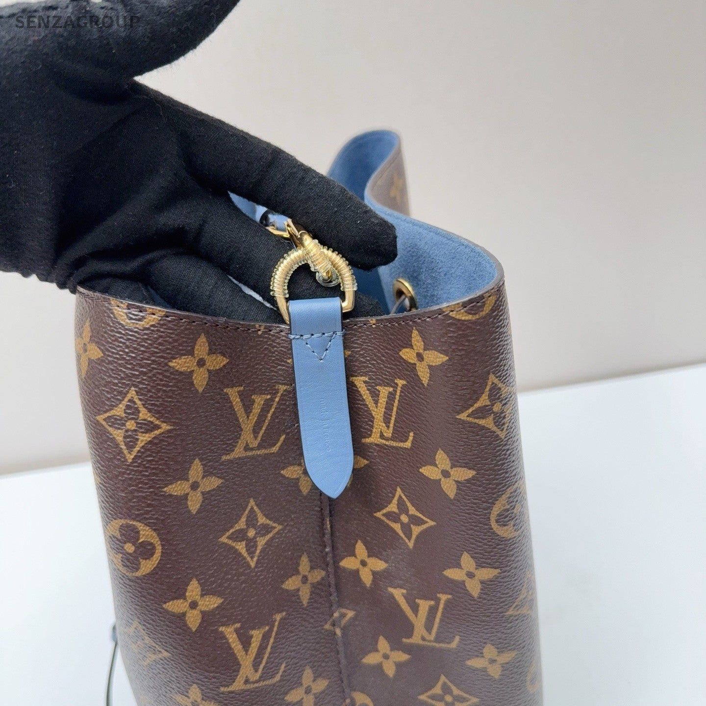 Louis Vuitton NeoNoe Monogram Bucket Drawstring Shoulder bag Brown Women Classic
