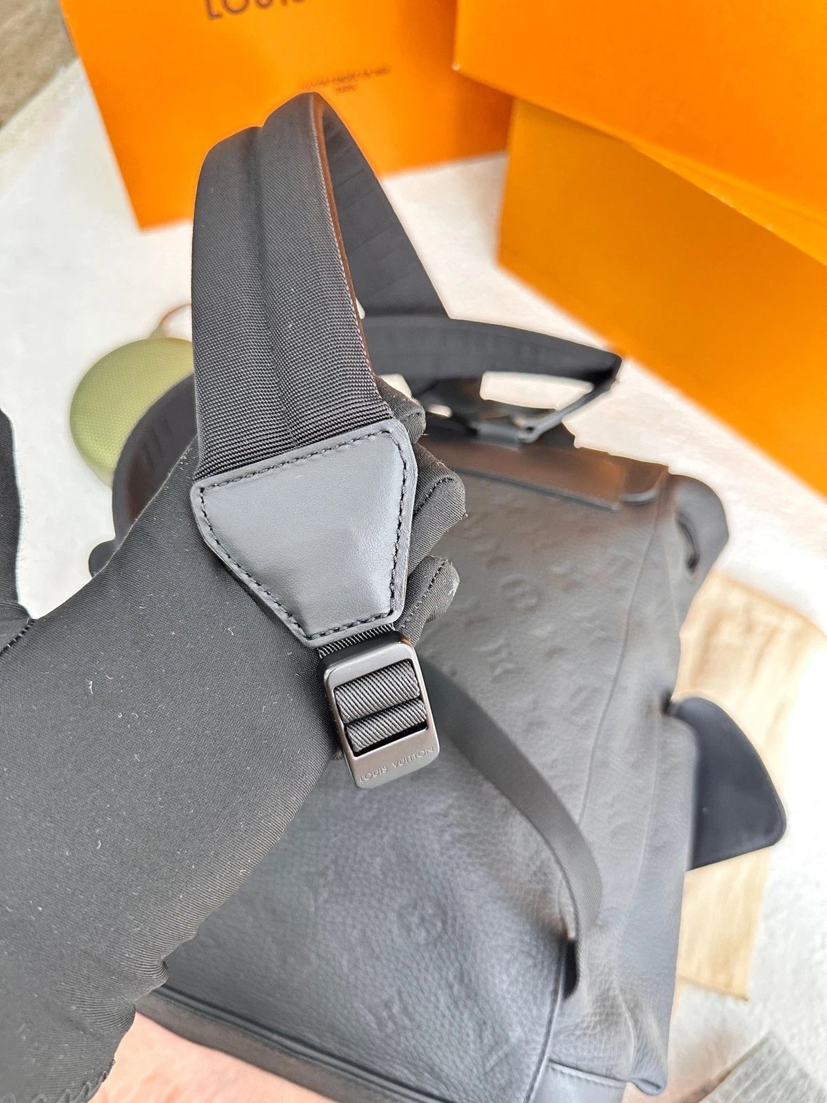 Louis Vuitton Black Christopher Small Backpack For Women