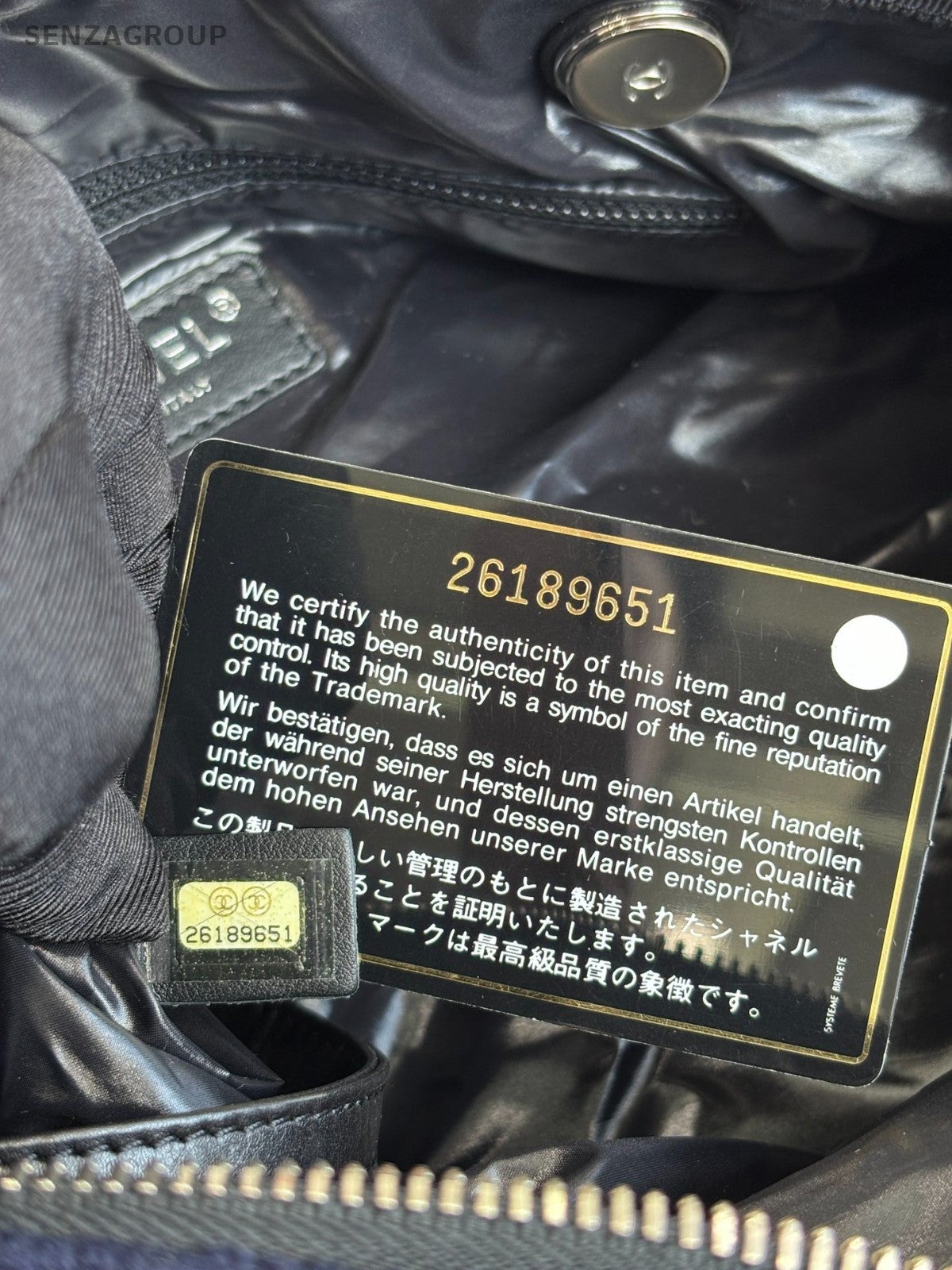 CHANEL Burger Series Top Handle bag Limited Edition Women Black Blue