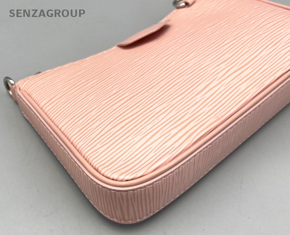 Louis Vuitton Easypouch Epi Leather Chain Strap 2way Shoulder bag Pink Women