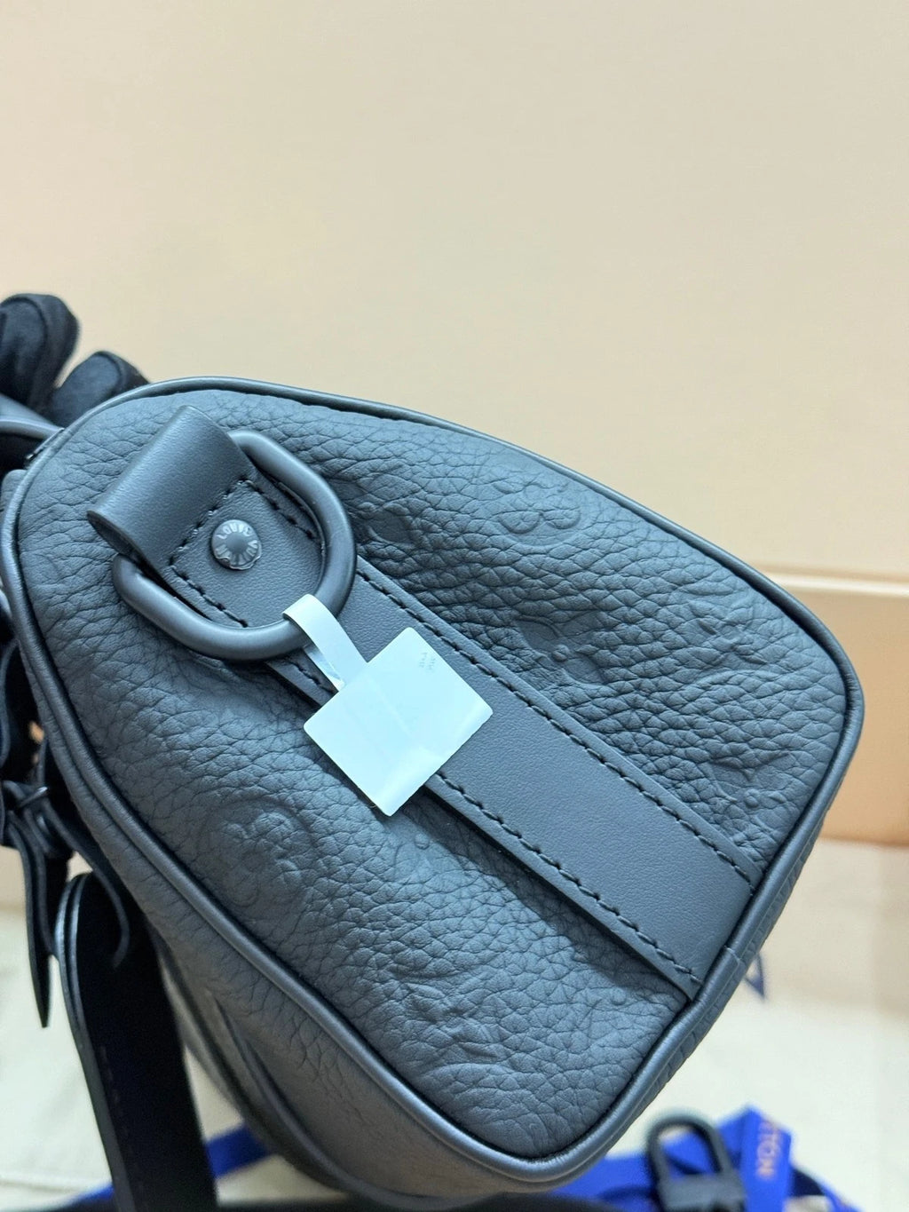 Louis Vuitton Black Keepall25 Top Handle Bag For Women