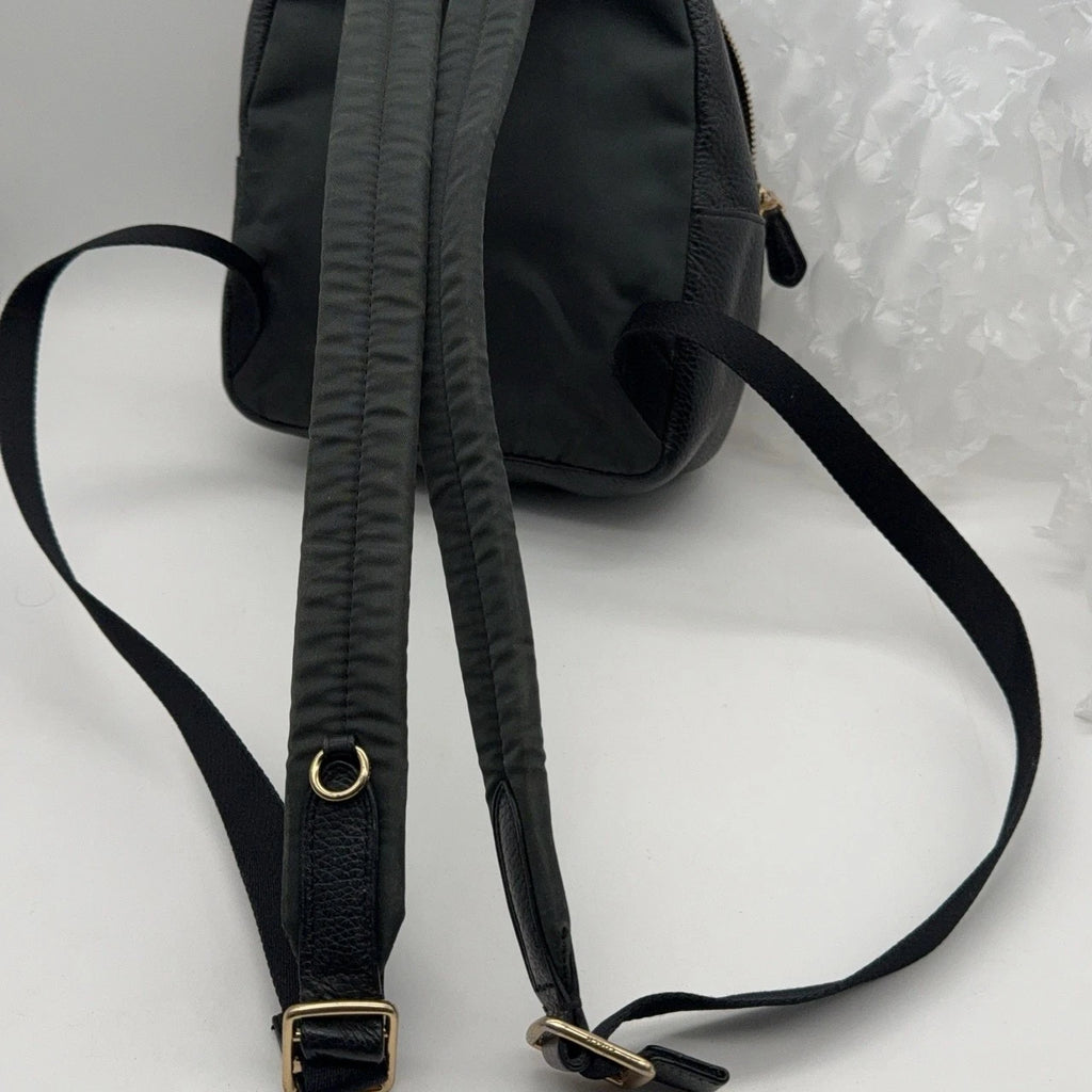 Coach Charlie 19 Logo Grain Leather Black Backpack For Women