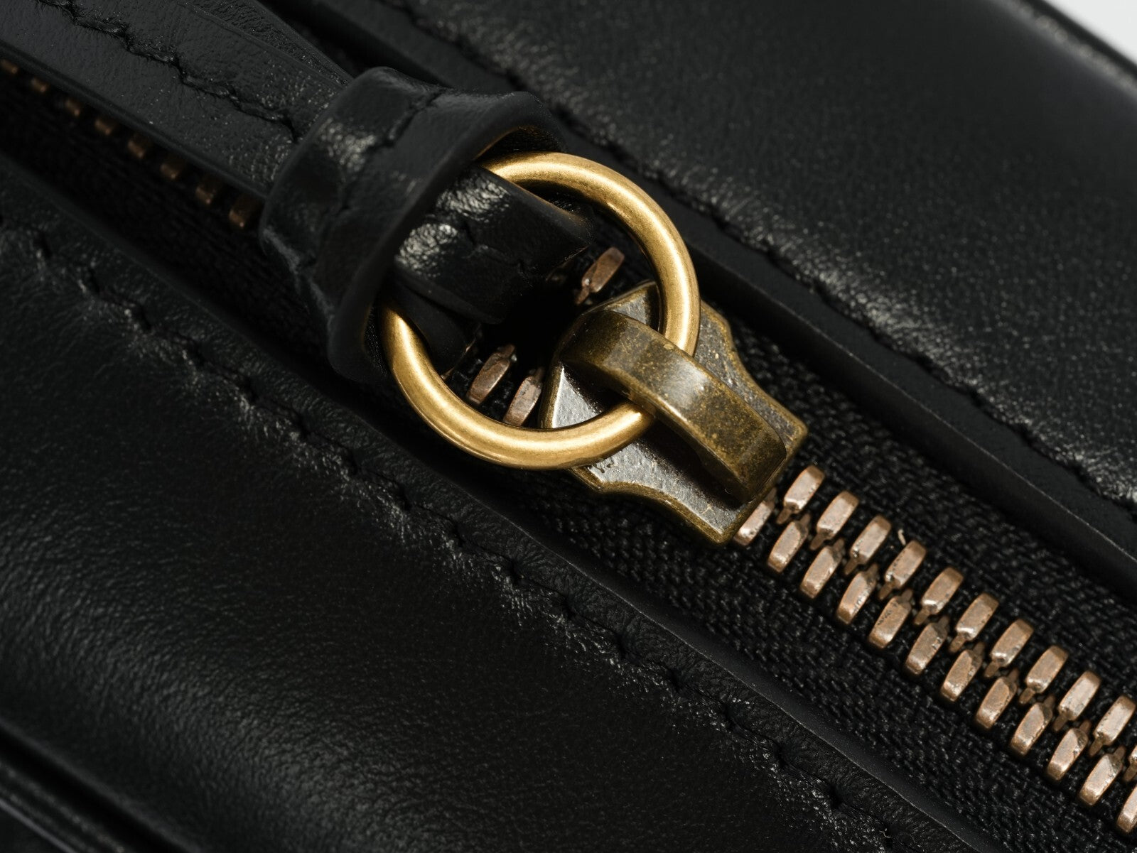 GUCCI Black with gold  Marmont Camera bag Almost brand new condition