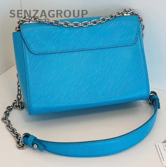 Louis Vuitton Twist Epi MM Light blue Shoulder bag Crossbody